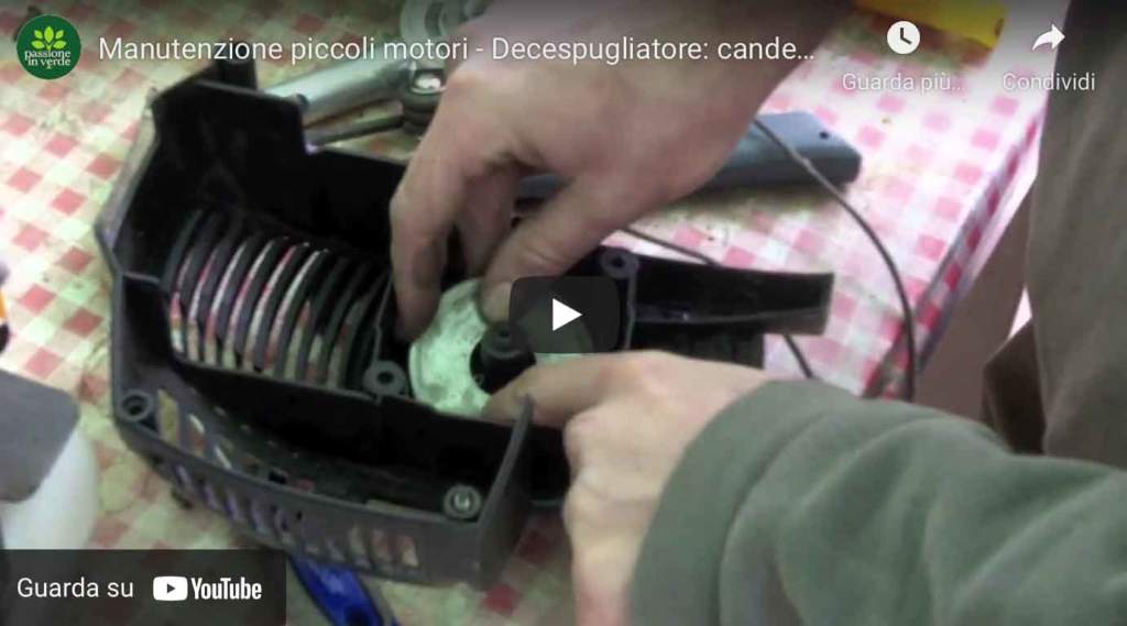 video manutenzione decespugliatore