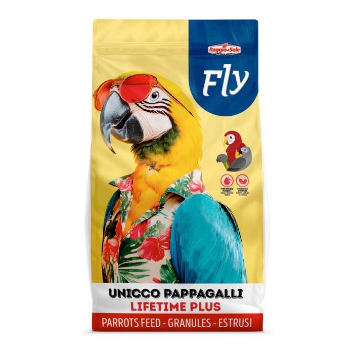 UNICCO PAPPAGALLI LIFETIME PLUS MOCK UP Raggio di Sole