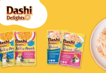 Inaba porta in Italia Dashi Delights: il gusto umami giapponese conquista il pet food felino Inaba