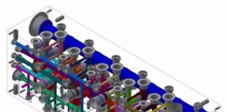 Efficient hydraulic manifold design