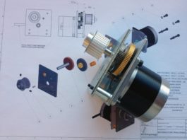 Gears, screws, toothed pulleys, drive shafts and gearboxes