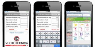 An App for the vacuum cup selection