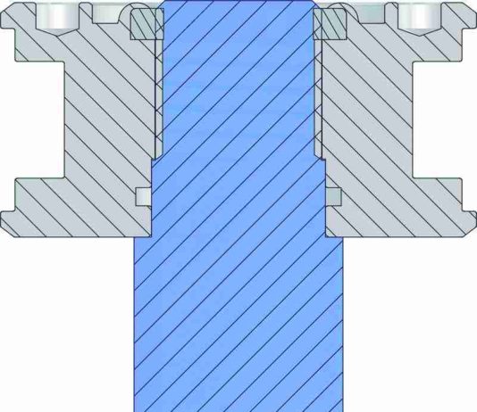 A self-locking piston