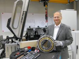 New bearing test rig for medium sized bearings