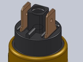 New miniaturized bimetal thermostat