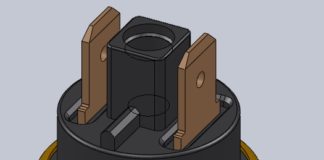 New miniaturized bimetal thermostat