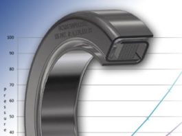 Noncontact seal for vertical shafts