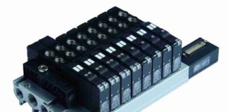 Spool valves for multi-pole connection on modular base