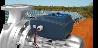 An island system  for AC solar pumps and motors