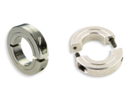 Thin line shaft collars