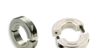 Thin line shaft collars