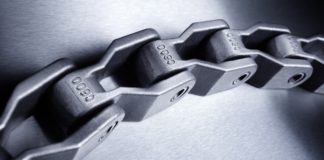 Cast steel chains: simple yet robust design