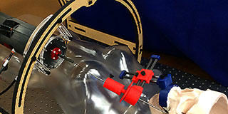 Minimally invasive brain surgery performed by pneumatic robot