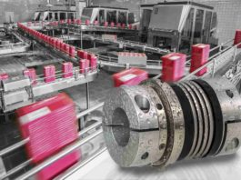 Bellows couplings: high rotation and speed