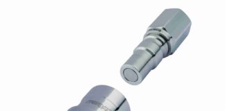 New fitting with flat faces for corrosive environments