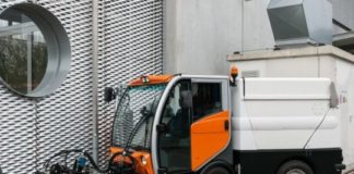 Innovative hybrid-electric powertrain for road sweepers