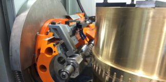 Gear toothing up to 3,000 mm-diameter