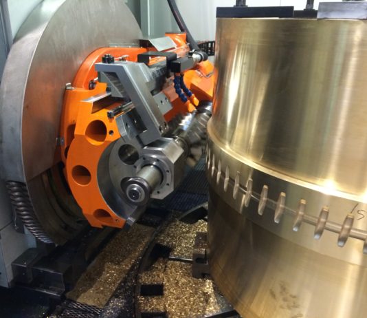Gear toothing up to 3,000 mm-diameter