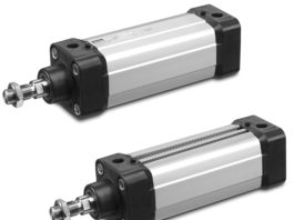 Pneumatic cylinders for rapid cleaning in harsh environments