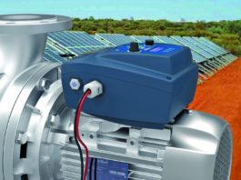 Island system for pumps and solar motors