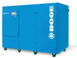 New screw compressors from the BOGE S-3 series: SL and SG series