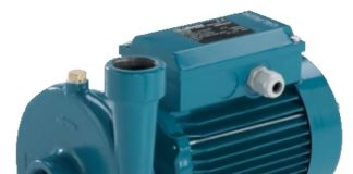 Measuring bench for the performances of a centrifugal motor pump