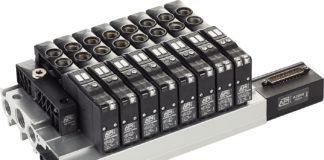 A.P.I. solenoid valves with multipole connection