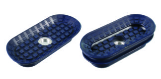 Oval vacuum cups for sheet metal handling applications