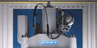 A press pad made from two elements in the laundry