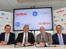 Oerlikon and GE Additive started a partnership to advance additive manufacturing