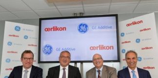 Oerlikon and GE Additive started a partnership to advance additive manufacturing