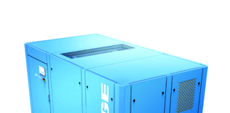 Higher efficiency for the oil-lubricated screw compressor model S-4 by Boge