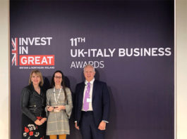 Mattei triumphs at the UK-Italy Business Awards 2017