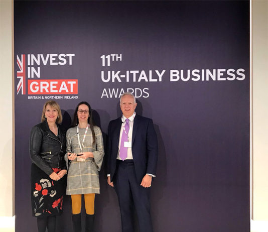 Mattei triumphs at the UK-Italy Business Awards 2017