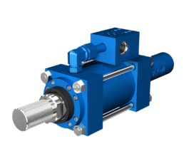 A new electrohydraulic cylinder featuring valve integration