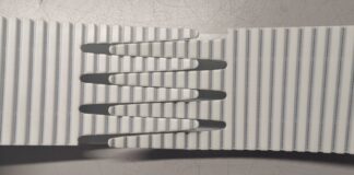 Synchronous belts in jointed version