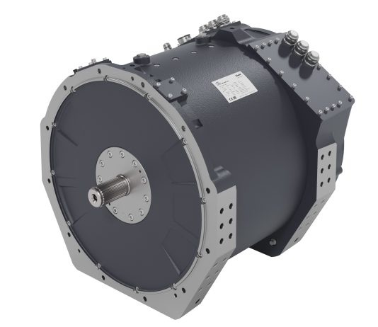 Non-stop full power for electric machinery with Editron EM-PMI540B electric motor