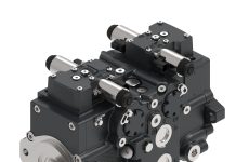 Axial piston tandem pump for off-highway machinery