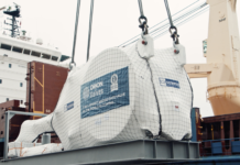 Guinnes World Record valve sets sail for Saudi Arabia