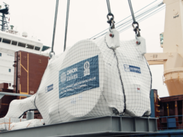 Guinnes World Record valve sets sail for Saudi Arabia