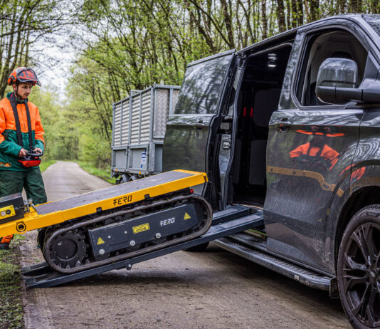 Facilitating material transport, improving safety at job sites and workshops