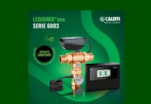 Miscelatore elettronico evoluto con disinfezione termica miscelatore