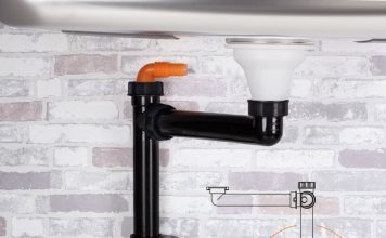 Sifone per la cucina Spazio 1NT EVOLUTION sifone