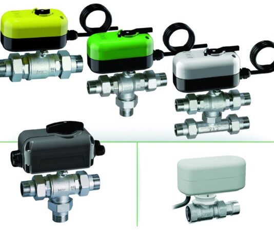 Valvole di zona a sfera con passaggio totale valvola