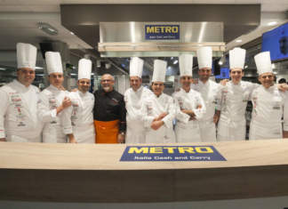 A lezione con gli stellati nel cash&carry