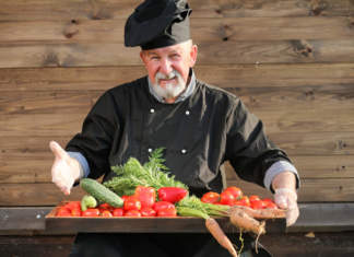 Per scegliere la spesa lo chef va in campagna