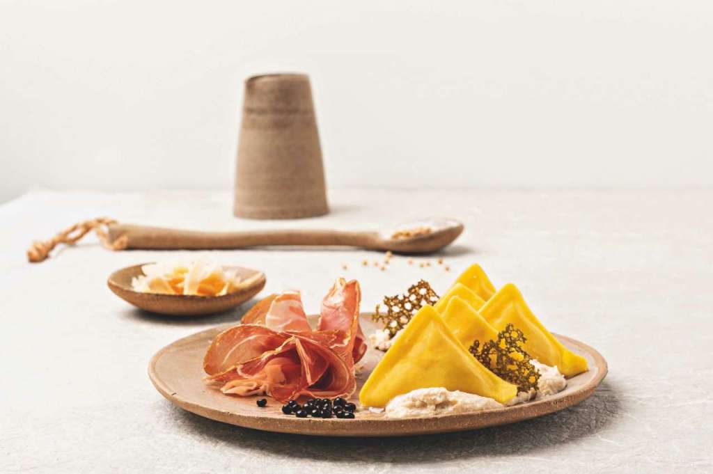 Triangoletti al Parmigiano Reggiano