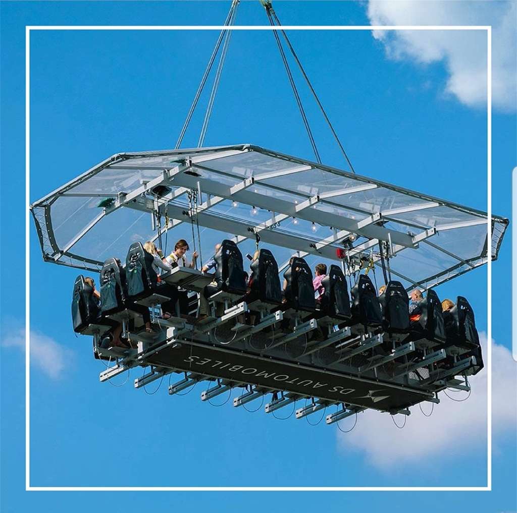 dinner in the sky