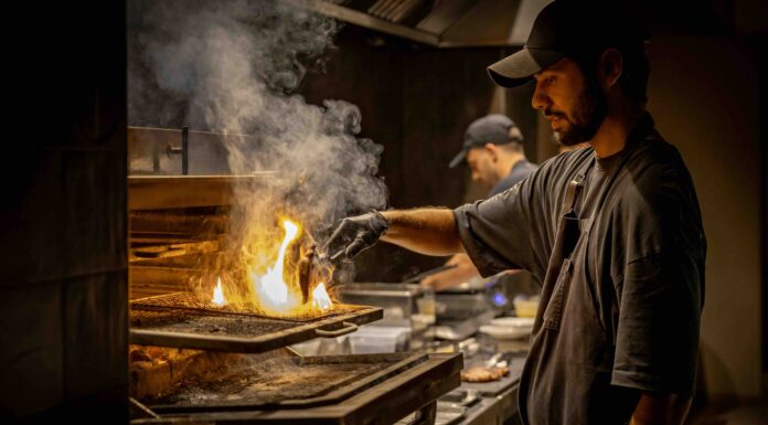 Ral 3000, Alassio (Sv): una cucina a fuoco vivo