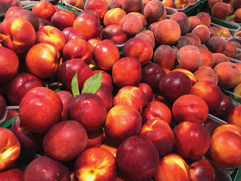 produzione pesche